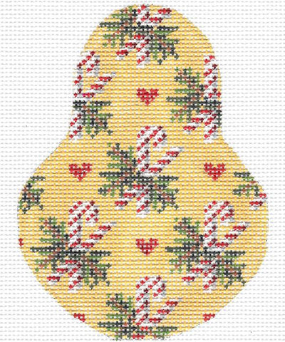 Candy Canes on Golden Bosc KC-KCN1410