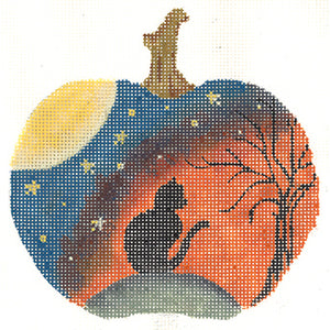 Black Cat Silhouette Pumpkin KC-KCN1569