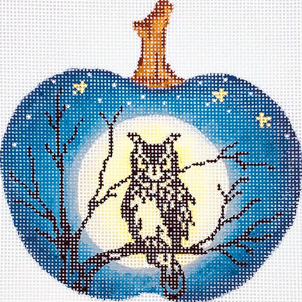 Spooky Owl Silhouette Pumpkin KC-KCN1574