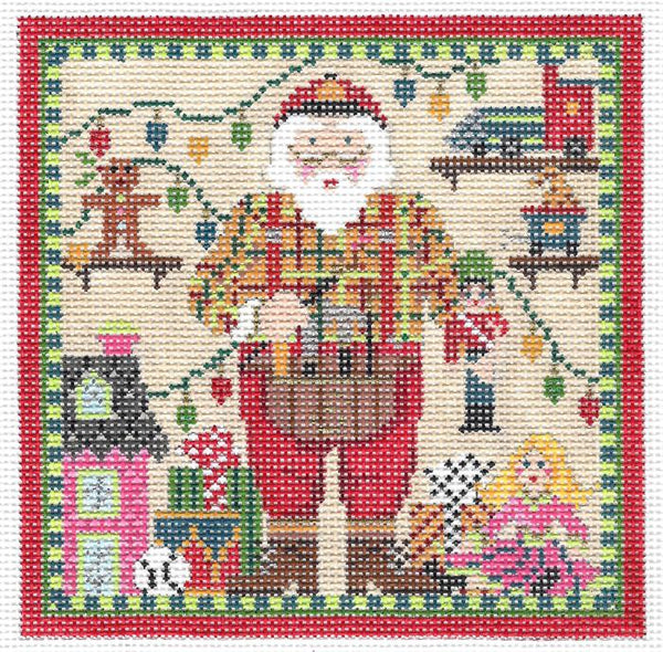 Santa's Workshop Square KC-KCN185-18