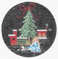 Antique Toys and Trains - Cream Round KC-KCN232CR