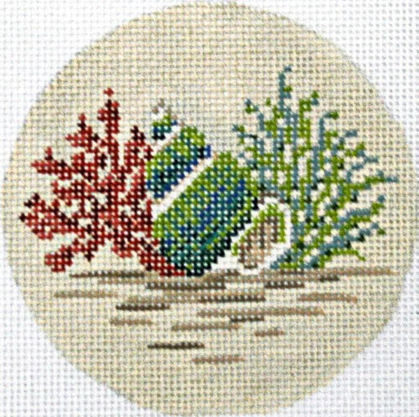 Hermit Crab and Coral Round KC-KCN940