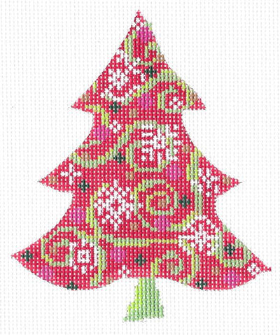 Red Swirlz-n-Snowflakes KC-KCNT2-18