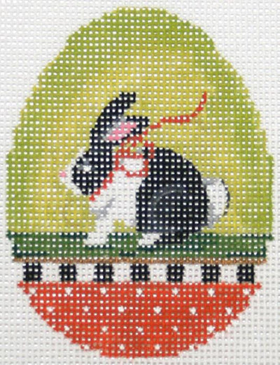 Chartreuse Bunny Egg KC-KEA28-18