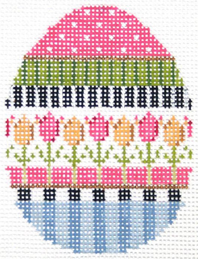 Tulip Patterned Egg KC-KEA30-18