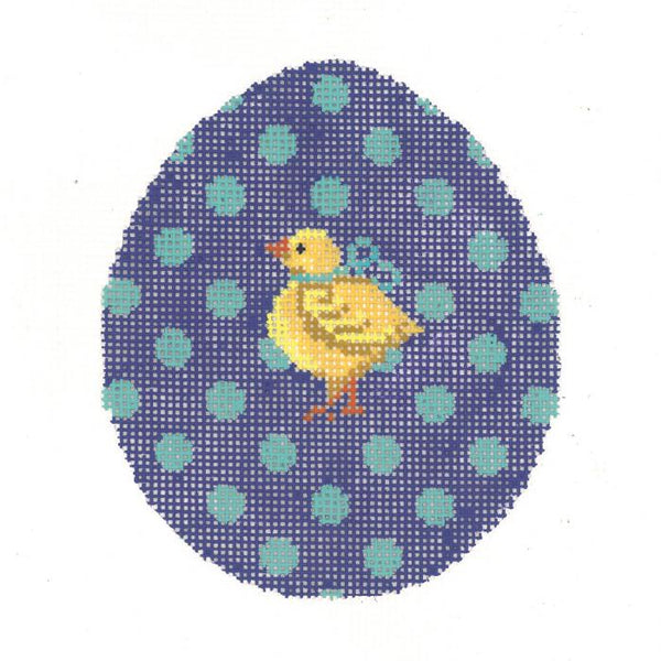 Aqua Polka-Dot on Plum Chick KC-KEA47-18