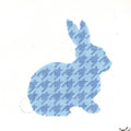 Sky Blue Houndstooth Bunny KC-KEA57-18