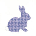 Lilac Houndstooth Bunny KC-KEA58-18