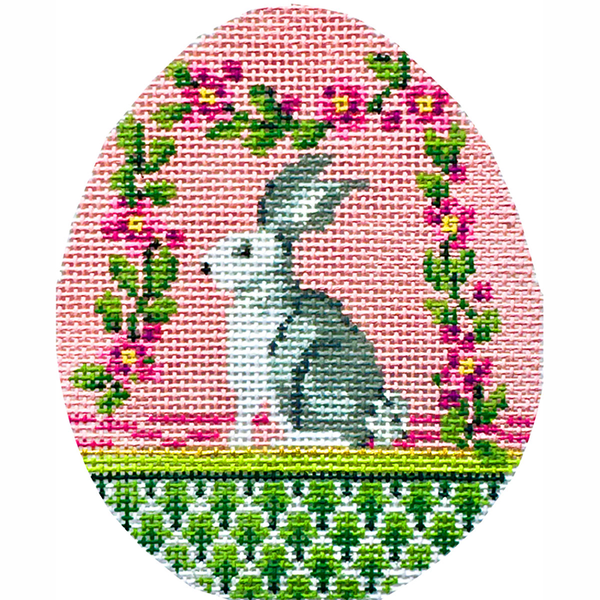 Pink Garland Bunny Egg KC-KEA98-18