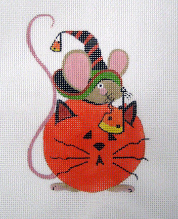 Mouse in Pumpkin Cat LD-02
