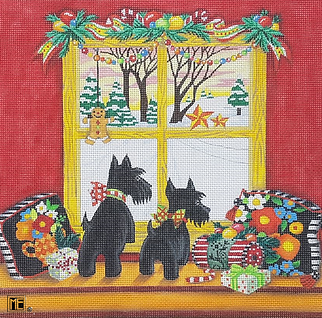 Christmas: Scotties on Watch MECH17