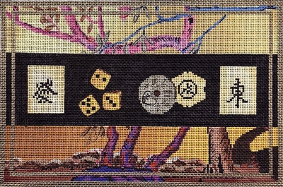 Dice and Coin Mah Jong Bag MJ-14