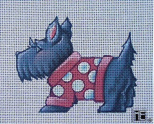 Animals: Scottie in Sweater MEAN06