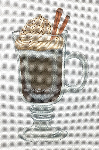 Hot Chocolate: Fancy Glass Mug NTHC07