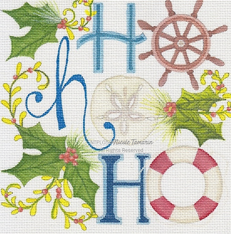 Pillow: Coastal Ho! Ho! Ho! NTPL05