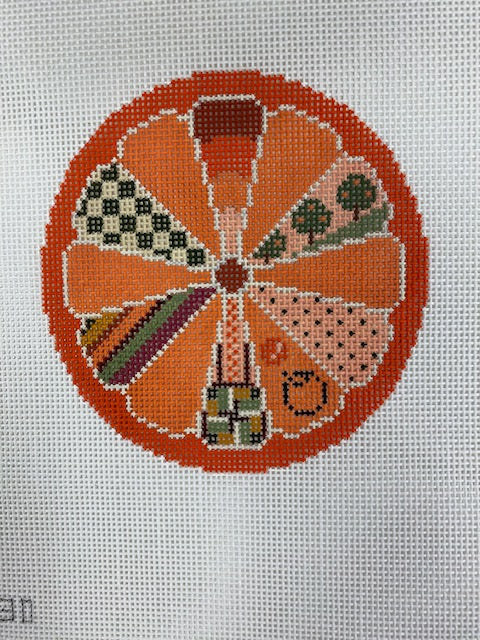 Quilted Orange