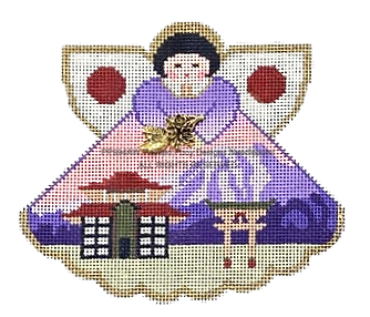 Angel with Charms: Japan (Mt Fuji) PP994AW