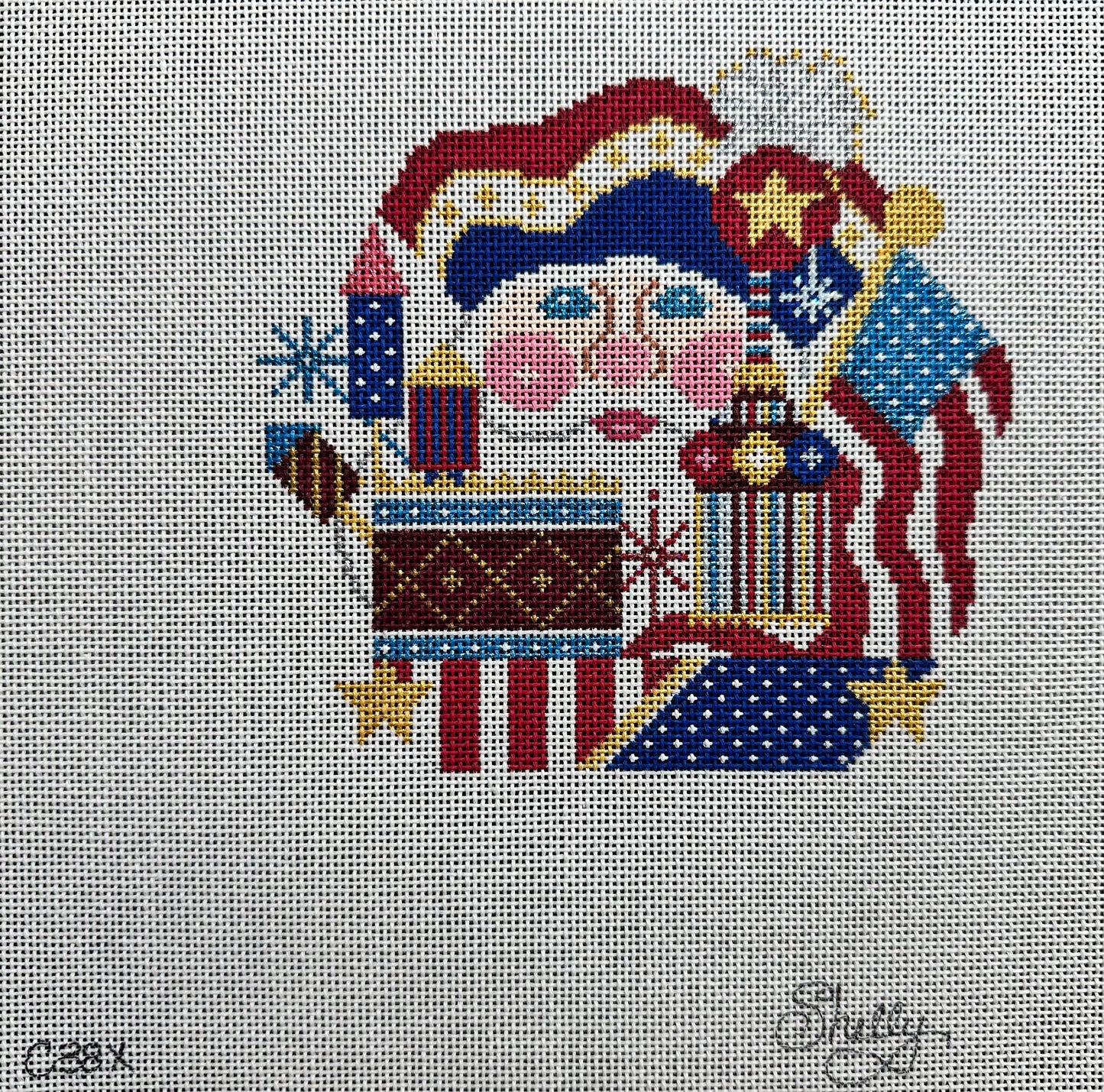 Patriotic Santa