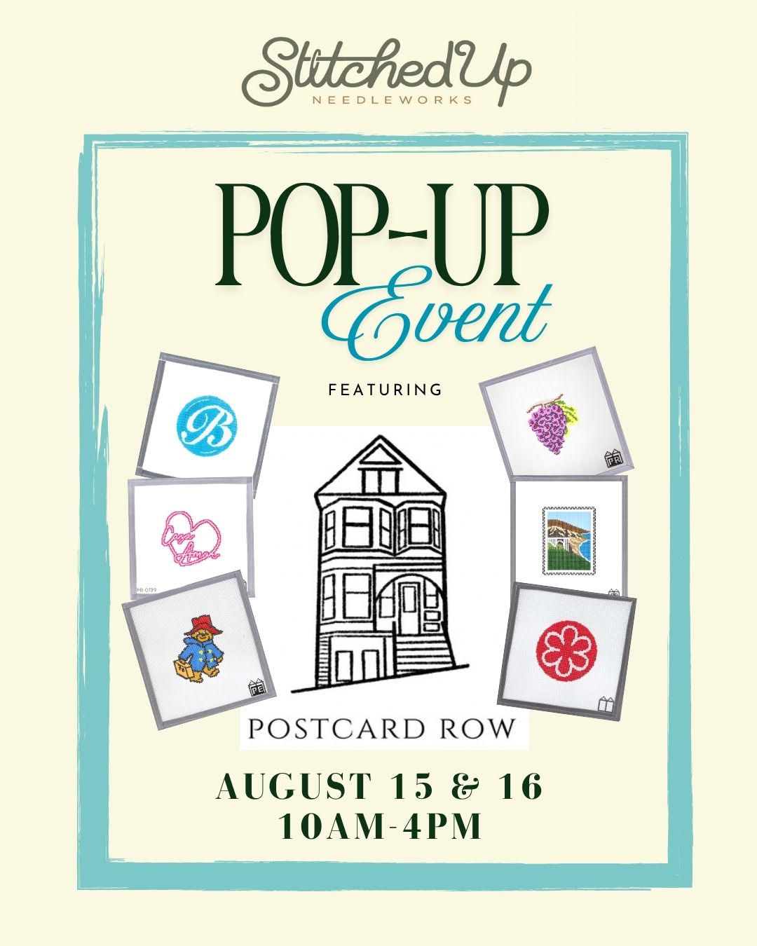 Post Card Row Pop-Up