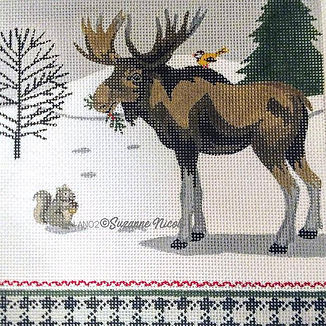 Animals: Winter Wonderland Moose SNAN03