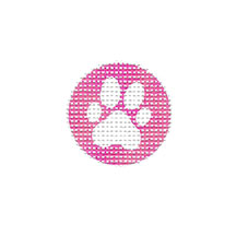 Bag Tag Paw Print TTF013