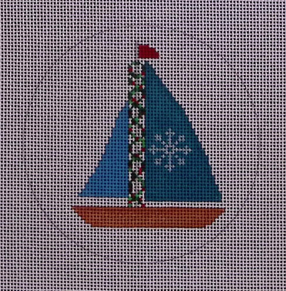 XMAS Sailboat O-076