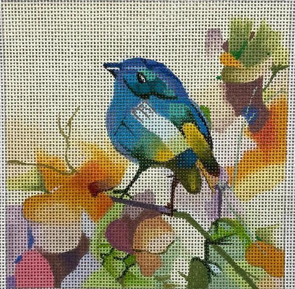 Watercolor Bluebird DB-9