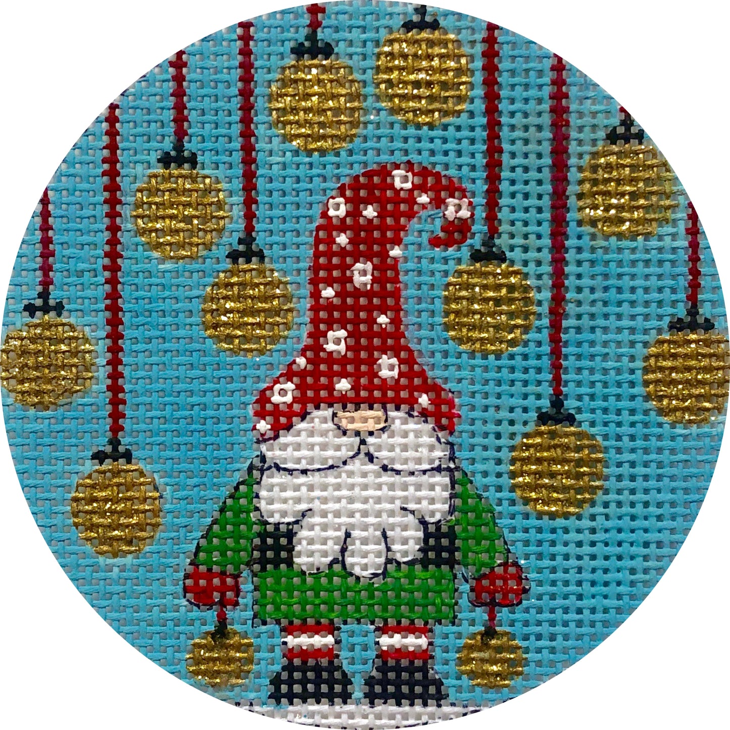 Gnome & Ornaments X393