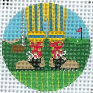 Golf Feet - Man - Stripes XO-174r
