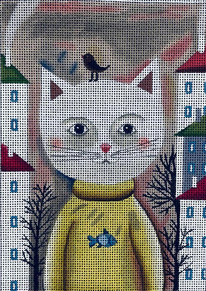 Yellow Sweater Kitty CC-15