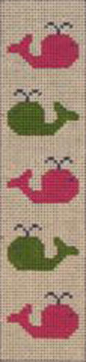 Pink And Green Whales BKM202
