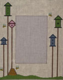 Bee Skep And 3 Bird Houses FRM100