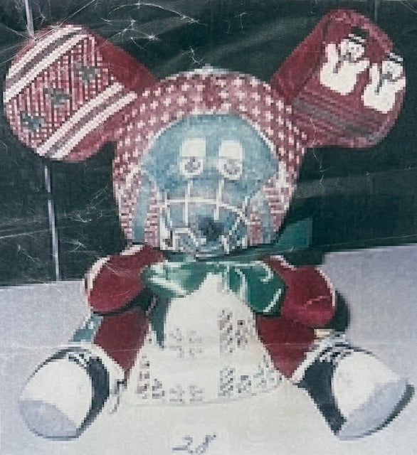 3D Christmas Mouse - Large