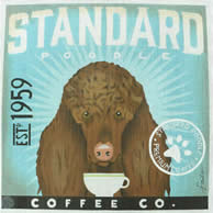 Brown Poodle Coffee TC-SF-104-18