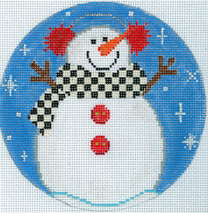 Snowman With Ear Muffs XO-186d
