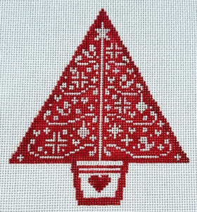 Sweater Weather Red And White Heart XO-260