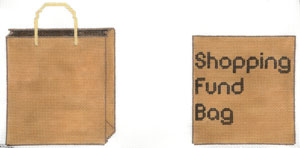 Gift Card Holder - Shopping Fund Bag XO-326