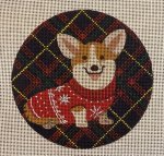 Corgi Christmas Ornament 280-B