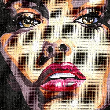 Close Up Lady Face   PE251