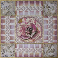 Mauve & Pink Rose Collage 1060