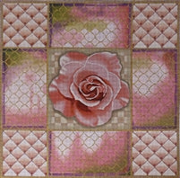Pink Rose Collage 1063