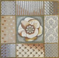 Pearl Flower Collage 1068a