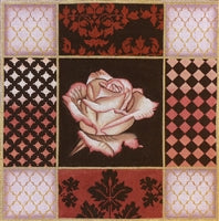 Rust Rose Collage 1083