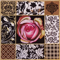 Copper Rose Collage 1088