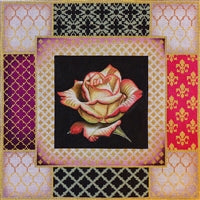 Pink Rose Collage 1089