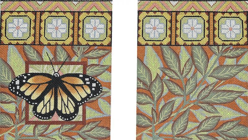 Monarch Butterfly Purse  609-A