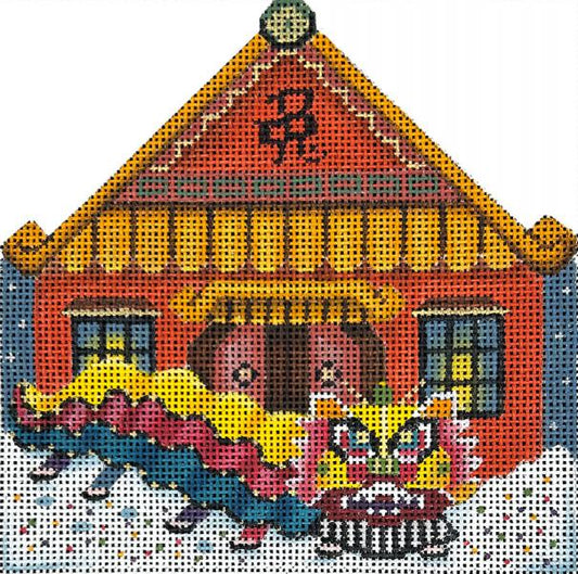 Chinese New Year's House 1036-N