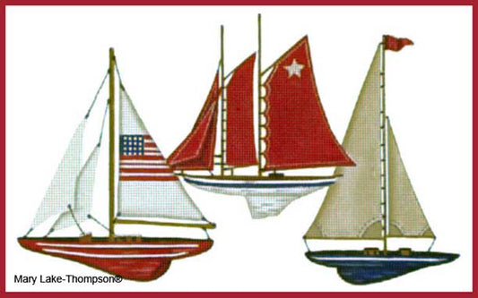 3 Sail Boats  MLT217
