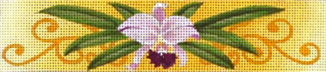 Orchid Bracelet or Bookmark  1468-D