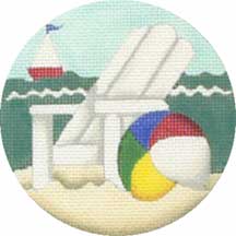 Seaside Ornaments - Beach Chair  1698-B